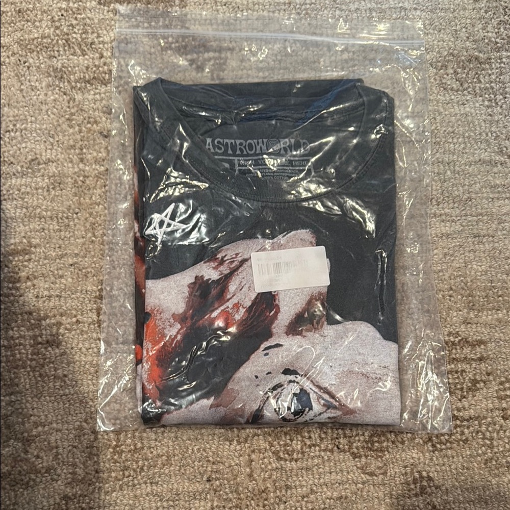 Travis Scott Black Graphic T-Shirt